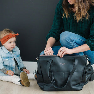 Aberdeen Leather Bag - Ebony