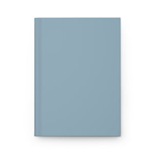 Metanoia Wellness - Blue Grey Hardcover Journal - Front View