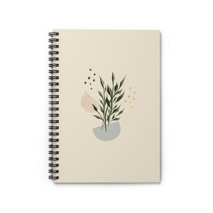 Metanoia Wellness - Branches in Bowl Spiral Notebook