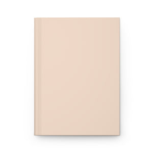 Metanoia Wellness - Light Salmon Hardcover Journal - Front View