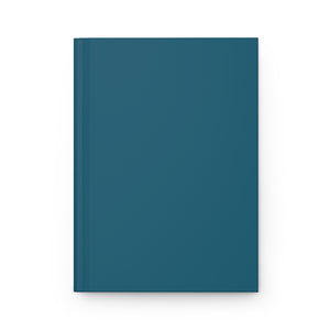 Metanoia Wellness - Peacock Hardcover Journal - Front View