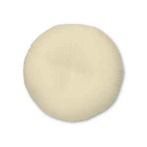 Metanoia Wellness - Round Floor Pillow - Wheat - 26x26