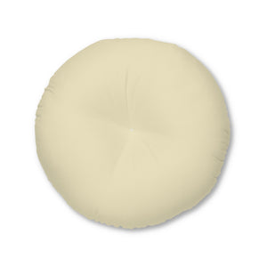 Metanoia Wellness - Round Floor Pillow - Wheat - 30x30
