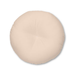 Metanoia Wellness - Round Tufted Floor Pillow - Light Salmon - 30x30