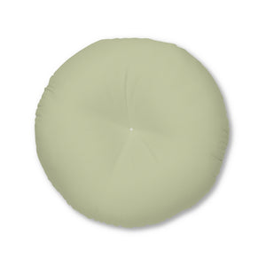 Metanoia Wellness - Round Tufted Floor Pillow - Olive - 30x30