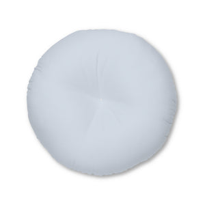 Metanoia Wellness - Round Tufted Floor Pillow - Powdered Blue - 30x30