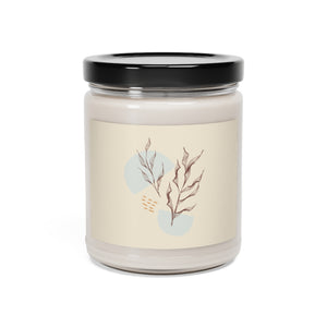 Metanoia Wellness - Saddle Leaves Scented Soy Wax Candle - Closed