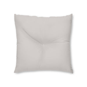 Metanoia Wellness - Square Tufted Floor Pillow - Dove - 30x30
