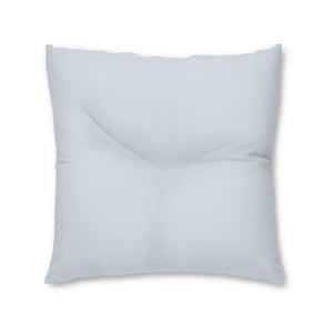 Metanoia Wellness - Square Tufted Floor Pillow - Powdered Blue - 30x30