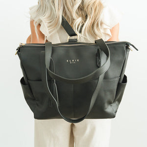 Aberdeen Leather Bag - Ebony