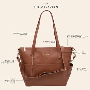 Aberdeen Leather Bag - Ebony