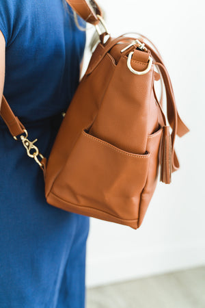 Aberdeen Leather Bag - Saddle