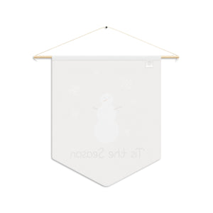 Holiday Pennant - Tis the Season Snowman