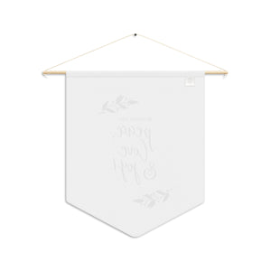 Holiday Pennant - Peace, Love & Joy