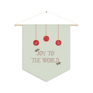Holiday Pennant - Joy to the World
