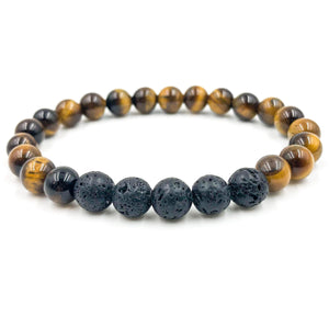 Grove - Lava Rock & Tiger Eye