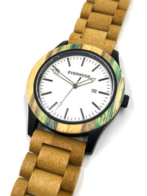 Multi Bamboo Inverness Watch - Limited Edition