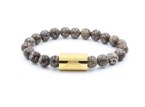 Rocky - Brown Snowflake Jasper