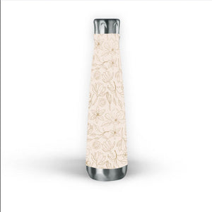 Gold Magnolia Water Bottle
