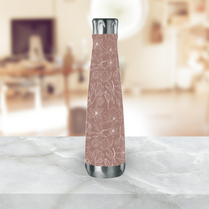 Mauve Magnolia Water Bottle