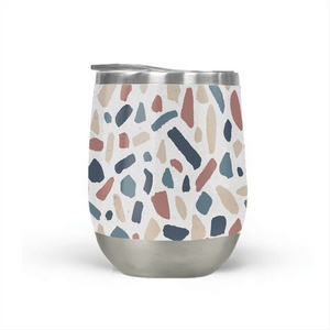 Cool Terrazzo Wine Tumbler