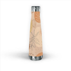 Orange Abstract Desert Water Bottle