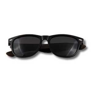 Real Ebony Wood Wanderer Sunglasses by WUDN