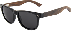 Real Ebony Wood Wanderer Sunglasses by WUDN