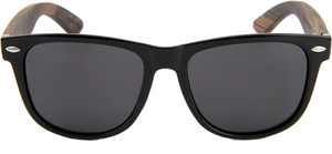 Real Ebony Wood Wanderer Sunglasses by WUDN