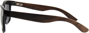 Real Ebony Wood Wanderer Sunglasses by WUDN