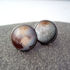 Pluto and Charon Earrings