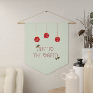 Holiday Pennant - Joy to the World