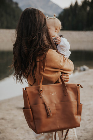 Aberdeen Leather Bag - Saddle