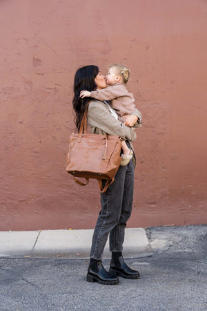 Aberdeen Leather Bag - Saddle