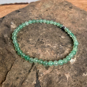 Green Aventurine Mini Bead Bracelet