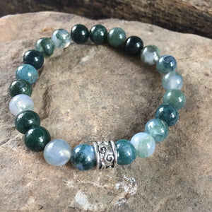 Moss Agate Bracelet