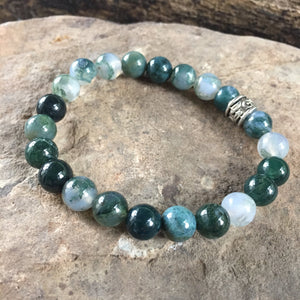Moss Agate Bracelet