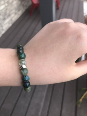 Moss Agate Bracelet