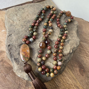 Red Earth Mala