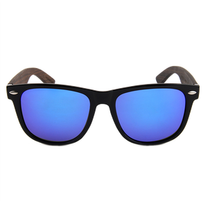 Real Ebony Wood Hybrid Wanderer Style Sunglasses by WUDN