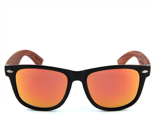 Real Rosewood Classic Wanderer Sunglasses by WUDN