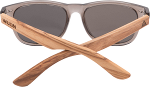 Real Zebra Wood Wanderer Sunglasses by WUDN
