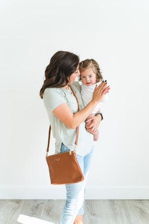 Aberdeen Leather Bag - Saddle