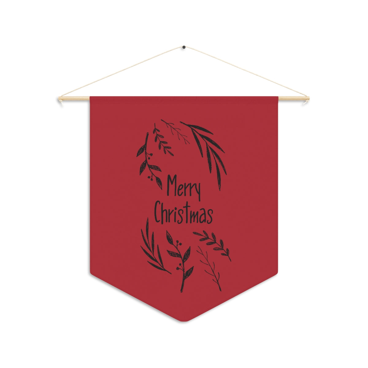 Holiday Pennant - Merry Christmas Garland