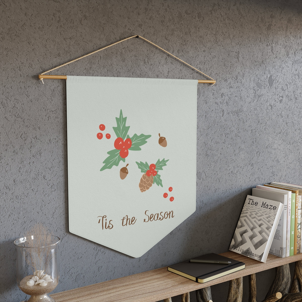 Holiday Pennant - Tis the Season