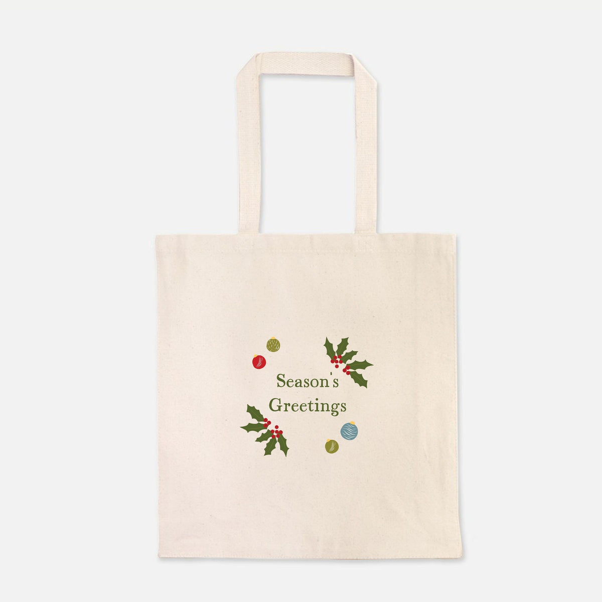 Heavy Cotton Tote Bag – Season’s Greetings