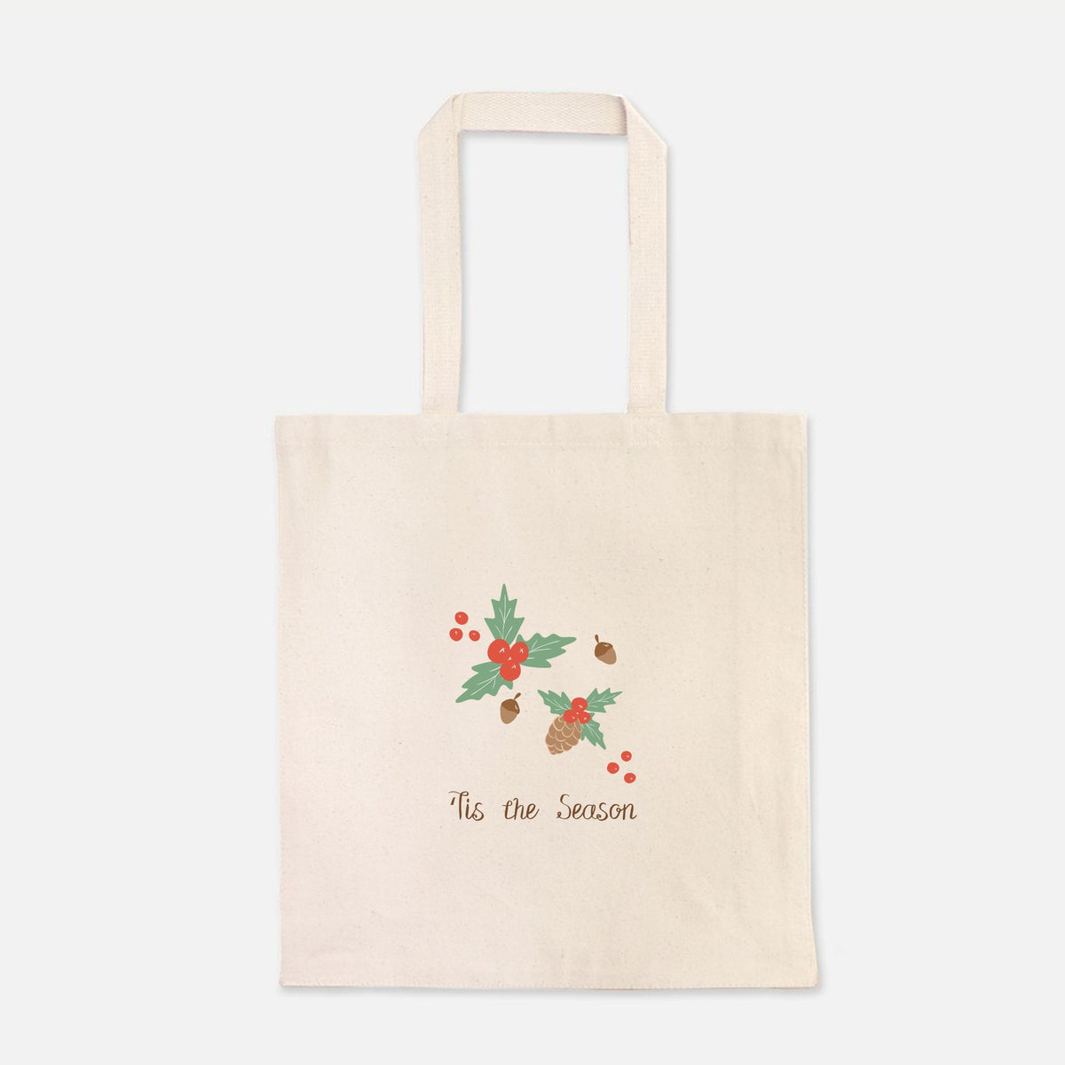 Heavy Cotton Tote Bag – Tis the Season