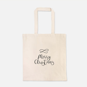 Heavy Cotton Tote Bag – Merry Christmas