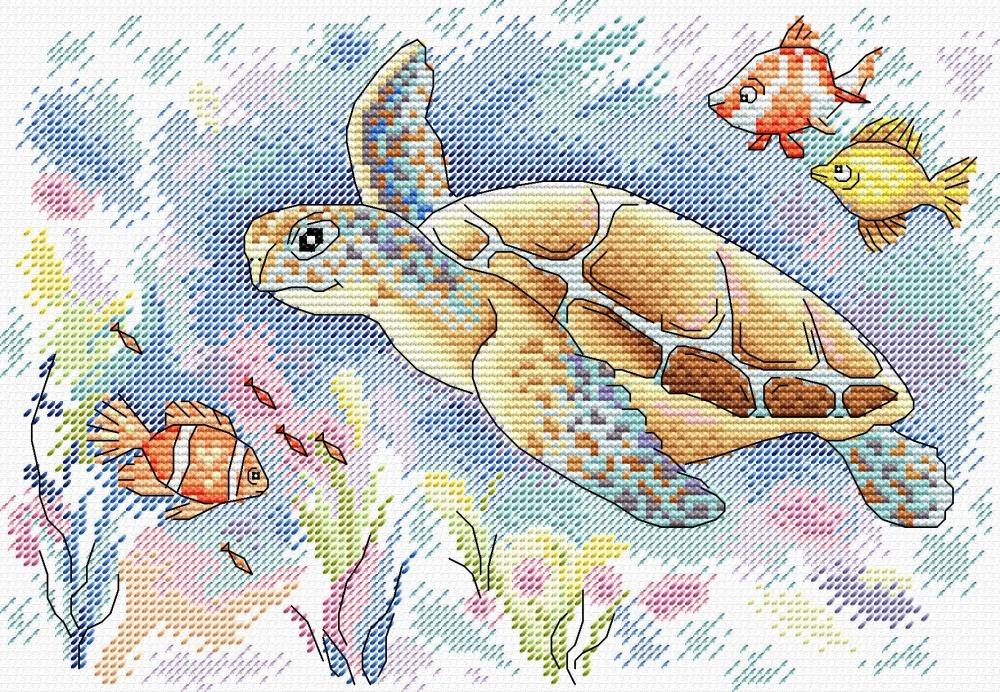 Ocean Colours SM-199 Cross-stitch kit