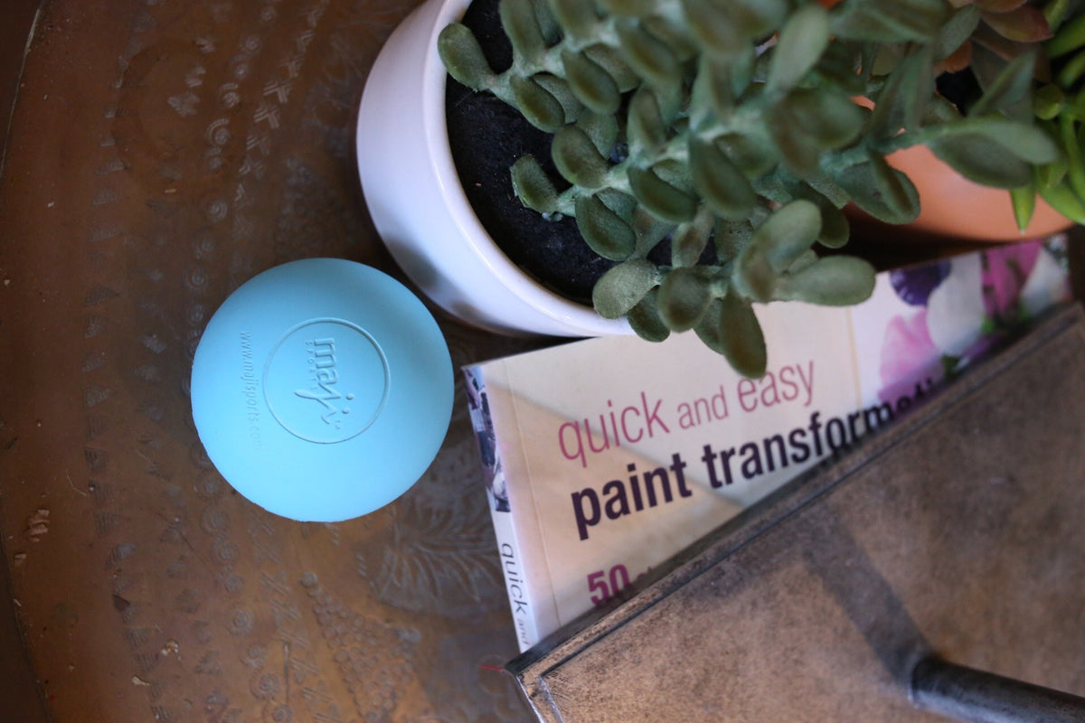 Natural Rubber Trigger Point Ball - Teal